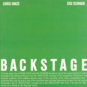 Lp - Chris Hinze, Sigi Schwab - Backstage