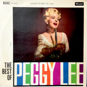 Lp - Peggy Lee - The Best Of Peggy Lee - Vol.2